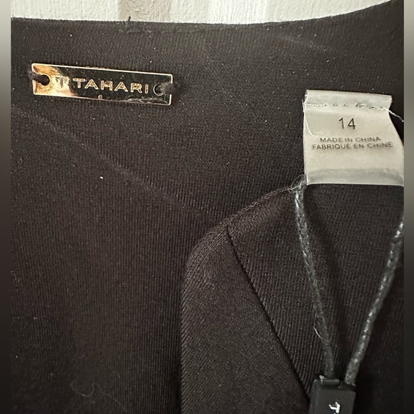 NWT Tahari Little Black Dress, 14 - Picture 3 of 5